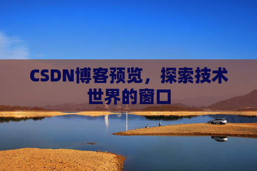 CSDN博客预览，探索技术世界的窗口